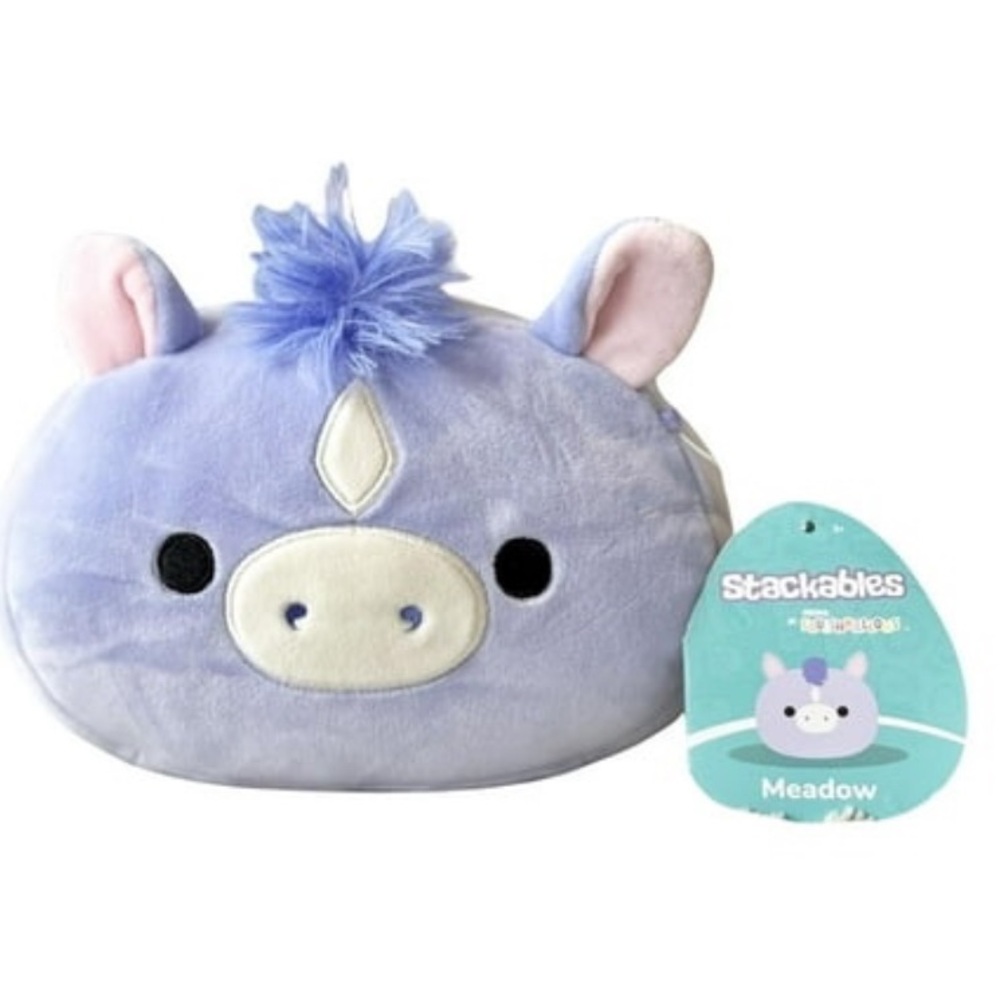 NWT Squishmallows Stackable Plush Meadow the Horse 8 inch